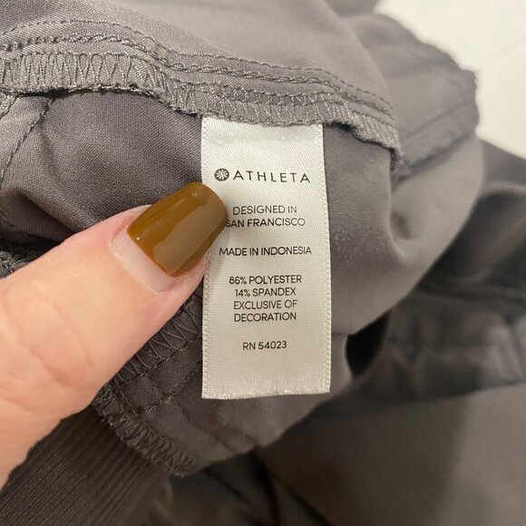Athleta Midtown Ankle Jogger Pant Gray Size 8 - Picture 8 of 11